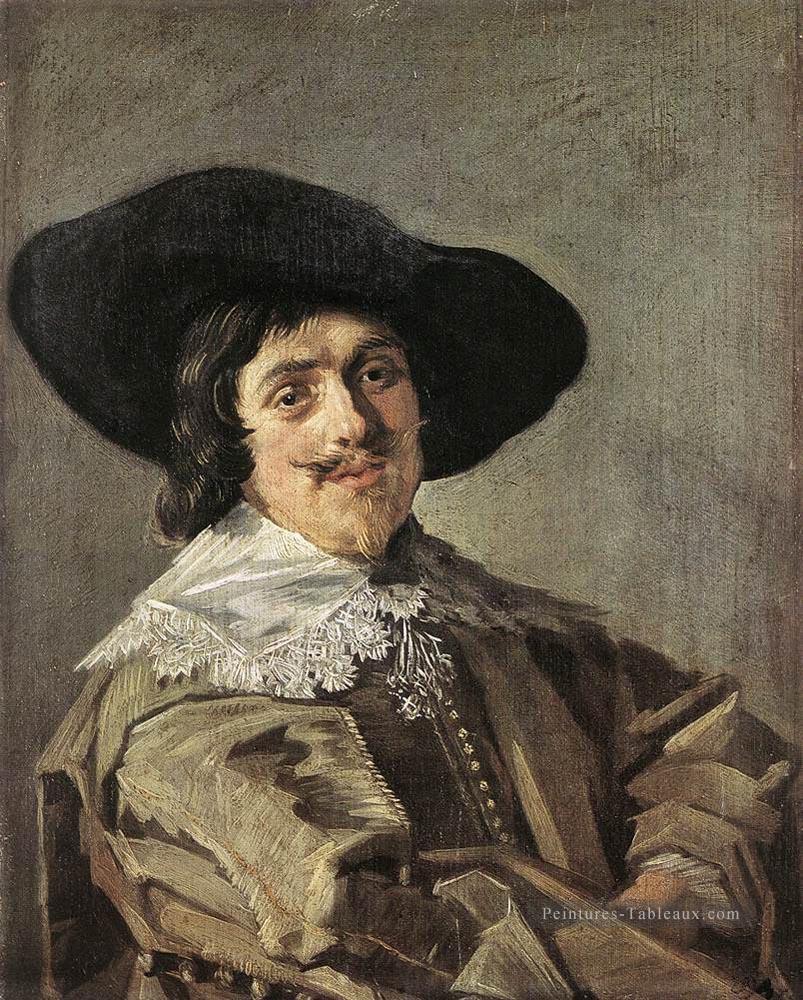Portrait d’homme 1635 Siècle d’or Frans Hals Peintures à l'huile